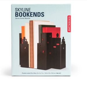 *NIB* Skyline Bookends